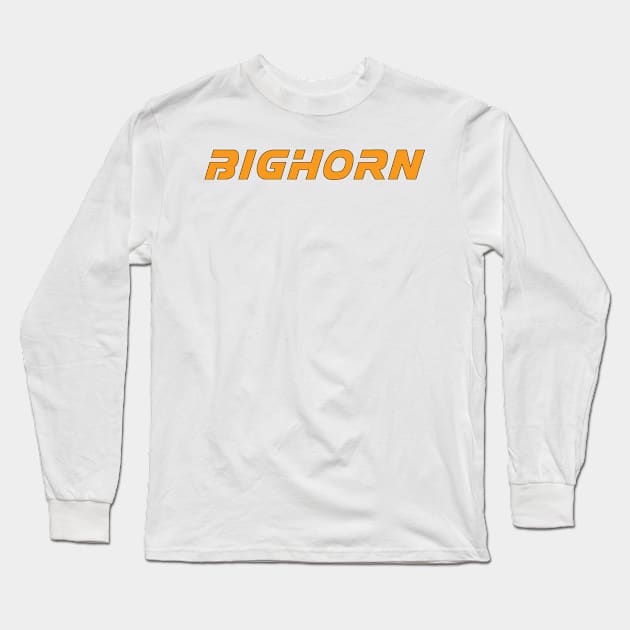 Bighorn Orange Logo Long Sleeve T-Shirt by Bighorn Powersports